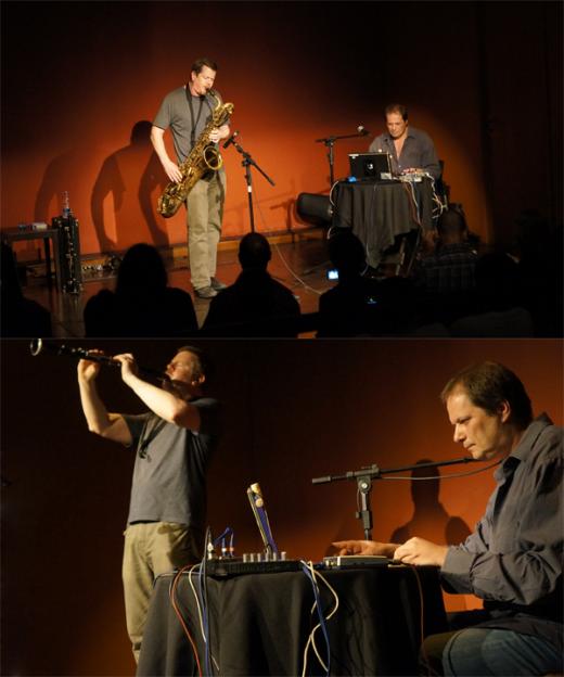 Show de Vandermark e Kurtzmann surpreende no StudioClio Show de Vandermark e Kurtzmann surpreende no StudioClio